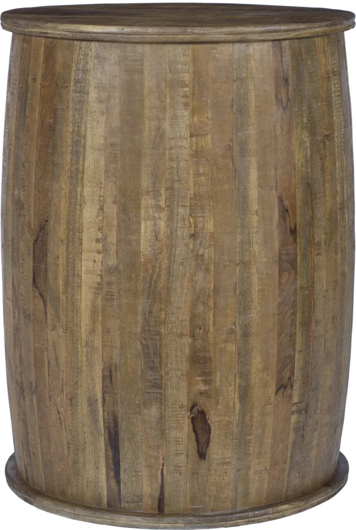 Wine Barrel Brown Wine Server - Thumbnail - Image 3