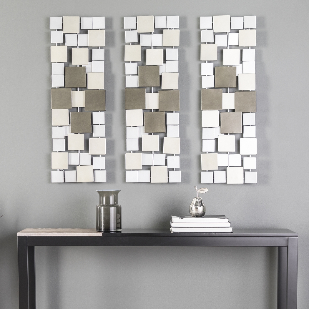 Winedale Gray Wall Decor, Set of 3 - Thumbnail - Image 9