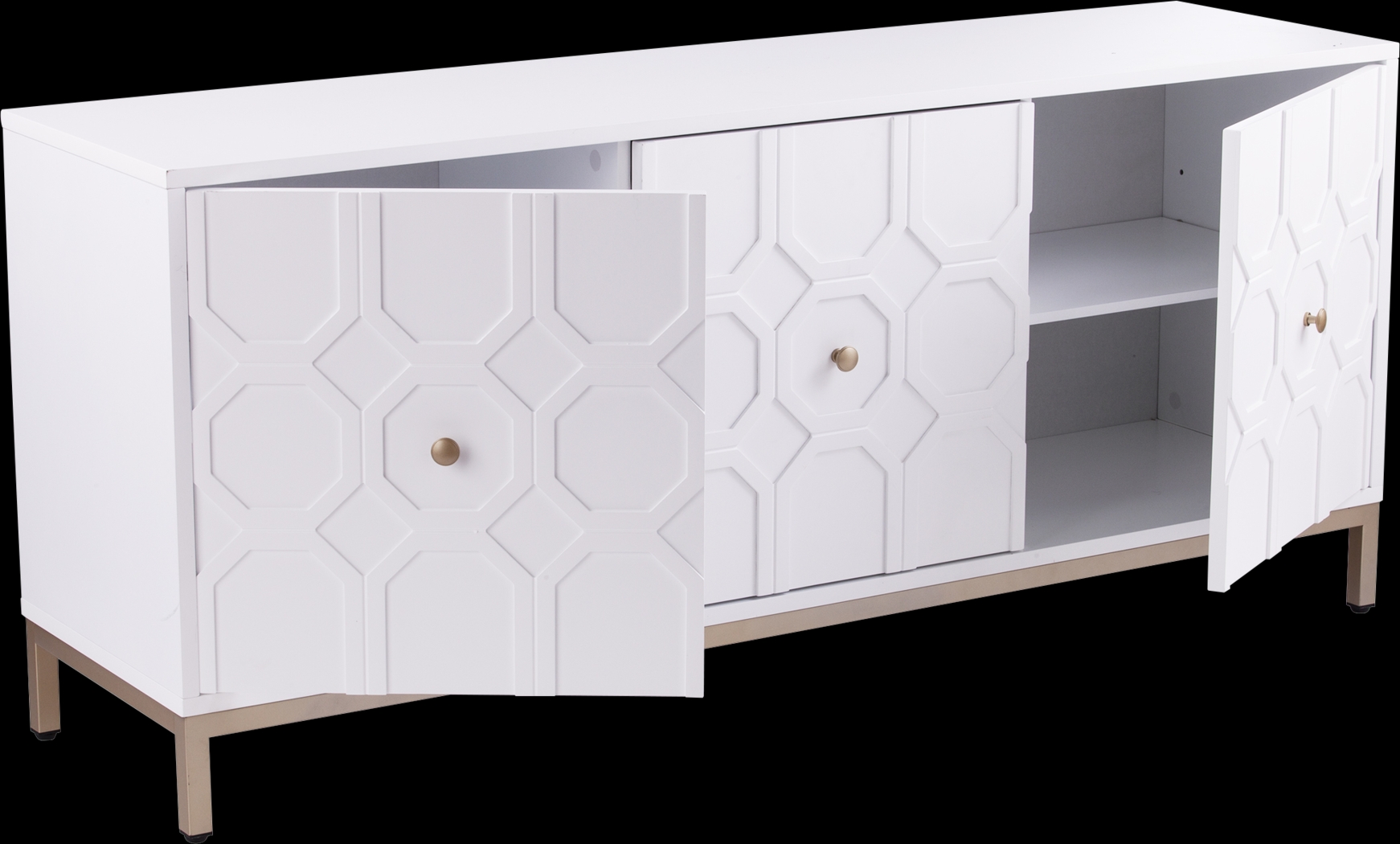 Winesap White Credenza - Thumbnail - Image 3