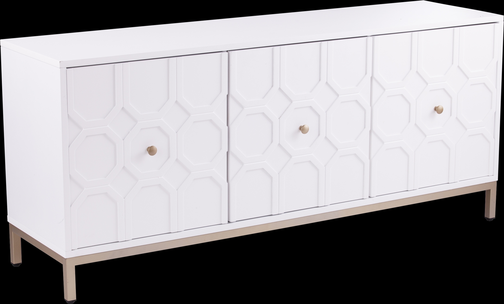 Winesap White Credenza - Thumbnail - Image 1