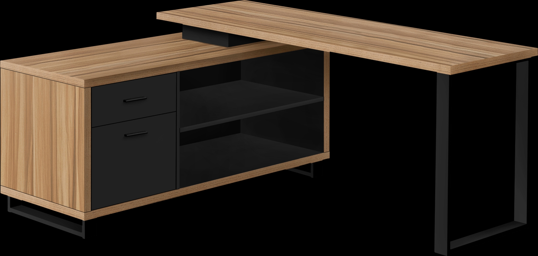Winfair Brown Desk - Thumbnail - Image 1