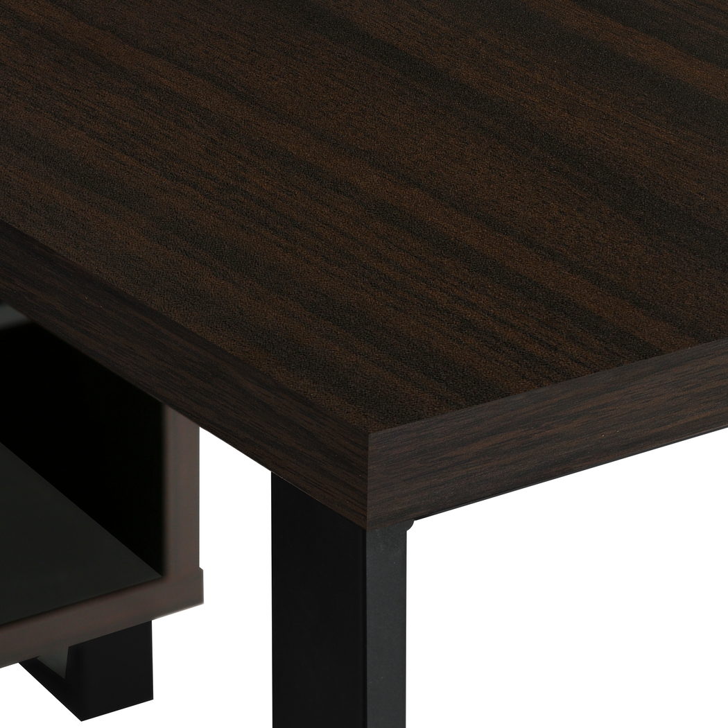 Winfair Espresso Desk - Thumbnail - Image 7