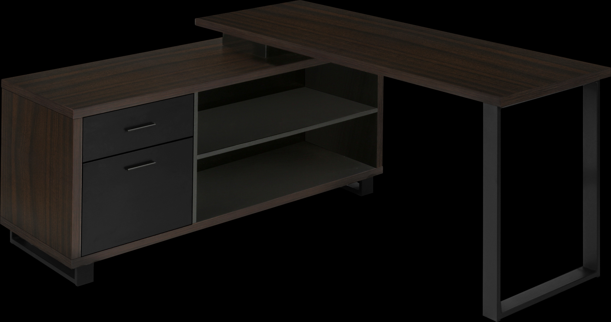 Winfair Espresso Desk - Thumbnail - Image 1