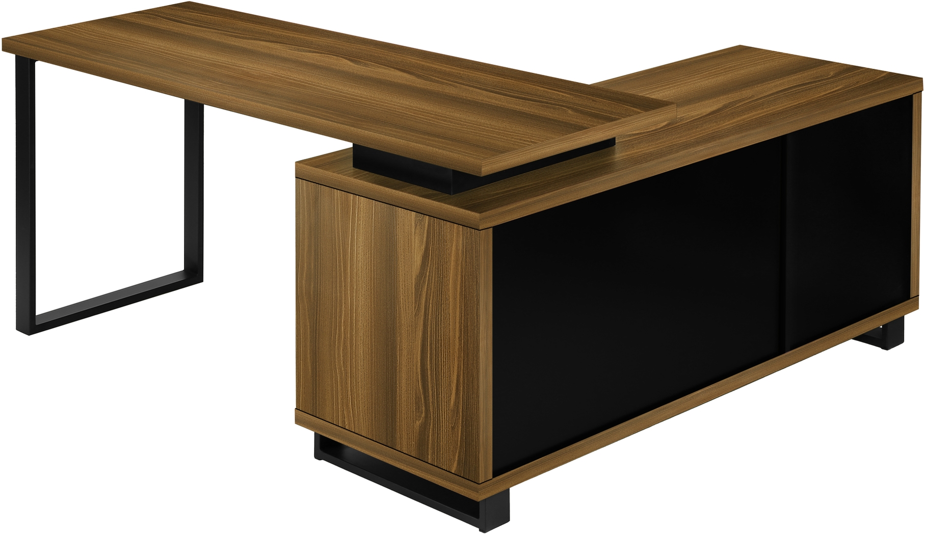 Winfair Walnut Desk - Thumbnail - Image 4