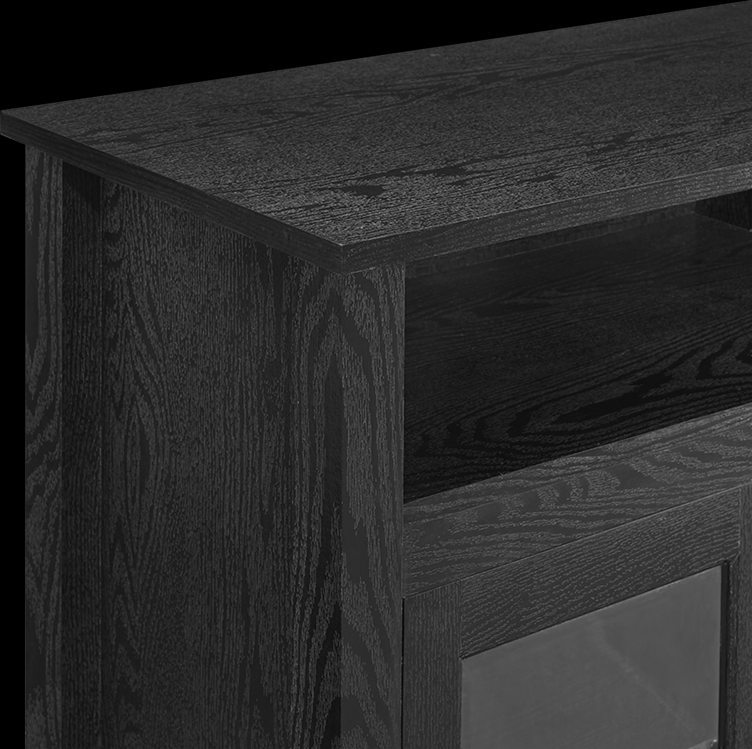 Winfield Trace Black 58 in. Console with Electric Fireplace - Thumbnail - Image 3