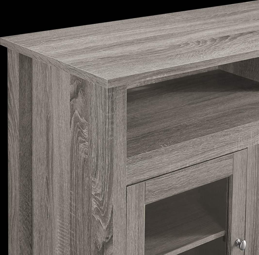 Winfield Trace Brown 58 in. Console with Electric Fireplace - Thumbnail - Image 3