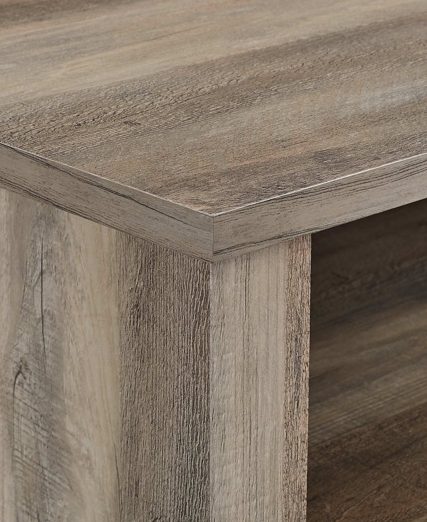 Winfield Trace Gray 58 in. Console, With Electric Fireplace - Thumbnail - Image 5