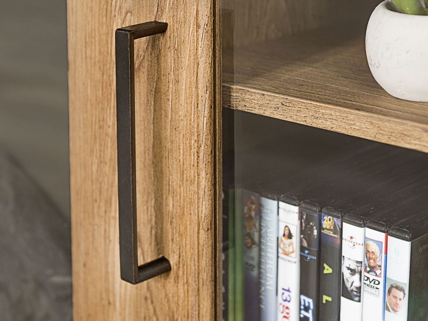 Winfield Trace Natural Barnwood 58 in. Console with Electric Fireplace - Thumbnail - Image 4