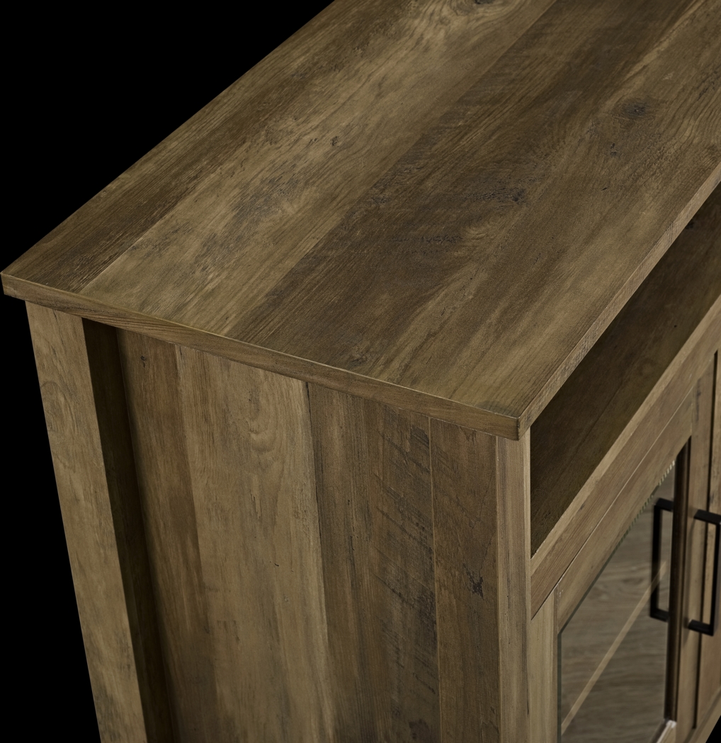 Winfield Trace Oak 58 in. Console with Electric Fireplace - Thumbnail - Image 3