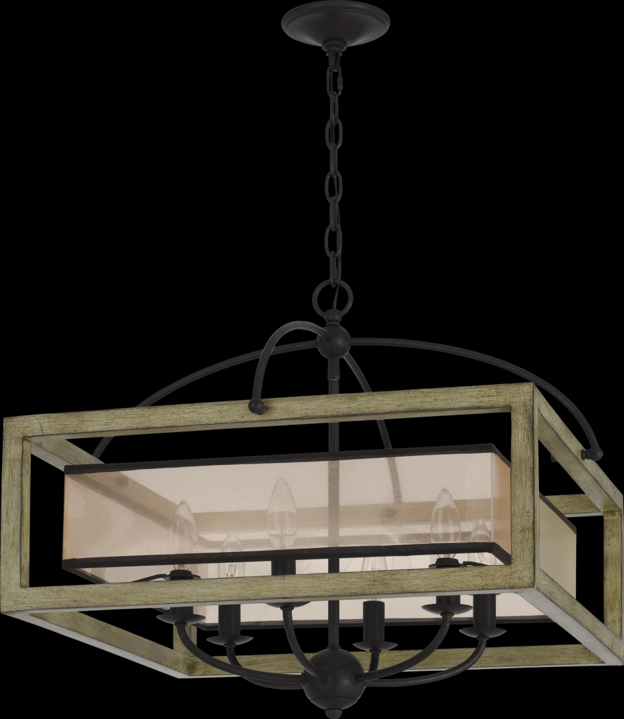 Wingrove Beige Chandelier - Thumbnail - Image 4