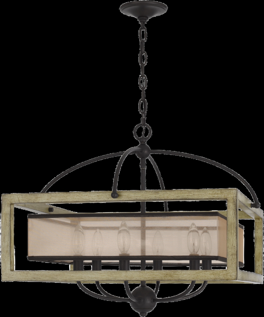 Wingrove Beige Chandelier - Thumbnail - Image 1
