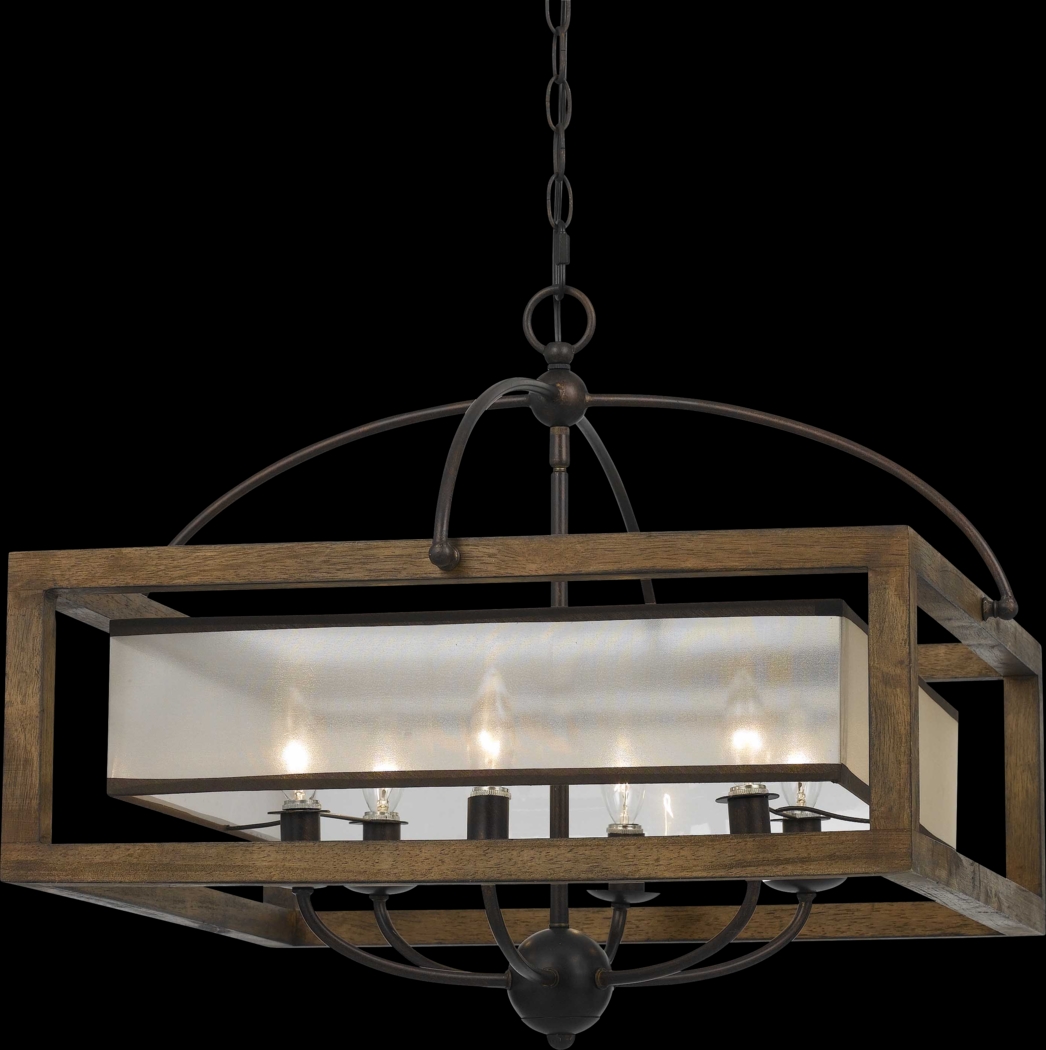 Wingrove Brown Chandelier - Thumbnail - Image 1