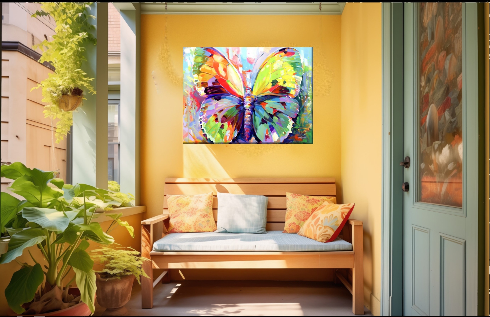 Wingspan Outdoor/Indoor Wall Art - Thumbnail - Image 2