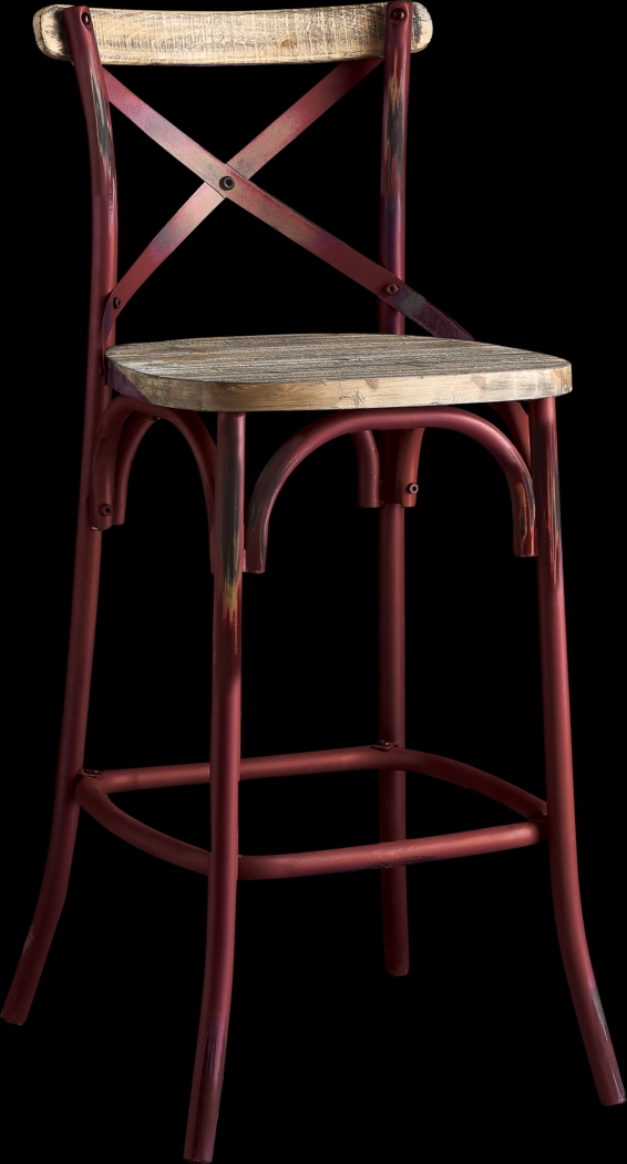 Winhall Red Barstool - Thumbnail - Image 1