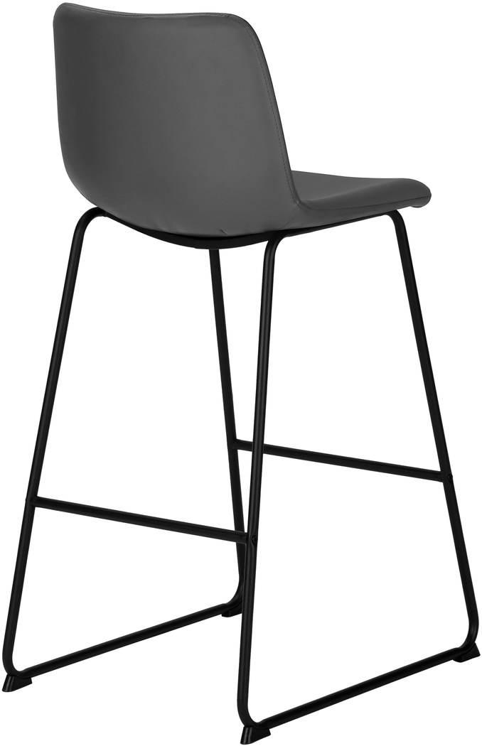 Winkfield Dark Gray Office Chair - Thumbnail - Image 4