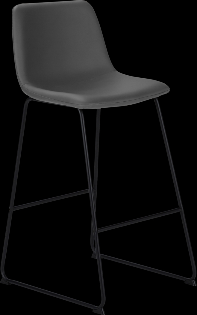 Winkfield Dark Gray Office Chair - Thumbnail - Image 1