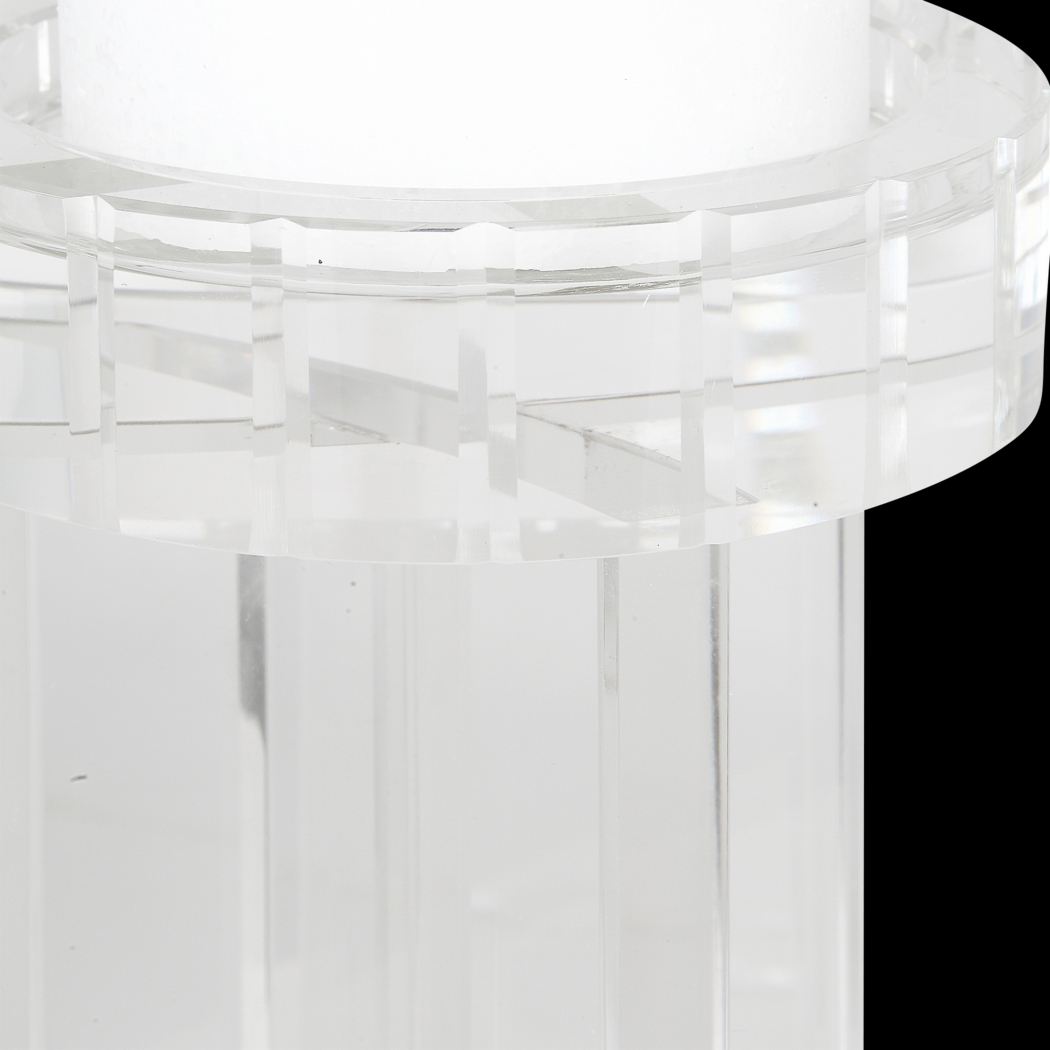 Winneconnia Clear Candle Holder, Set of 2 - Thumbnail - Image 3