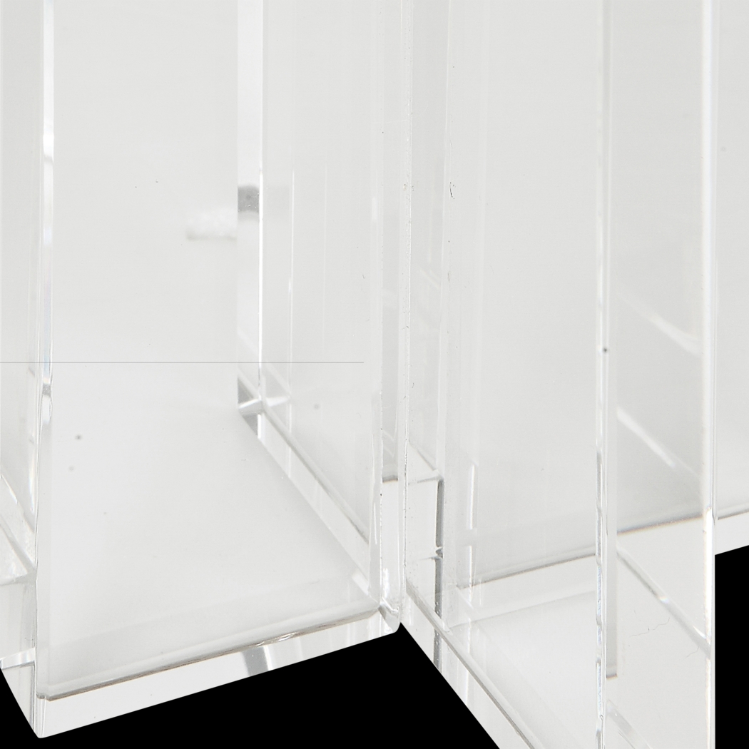 Winneconnia Clear Candle Holder, Set of 2 - Thumbnail - Image 4