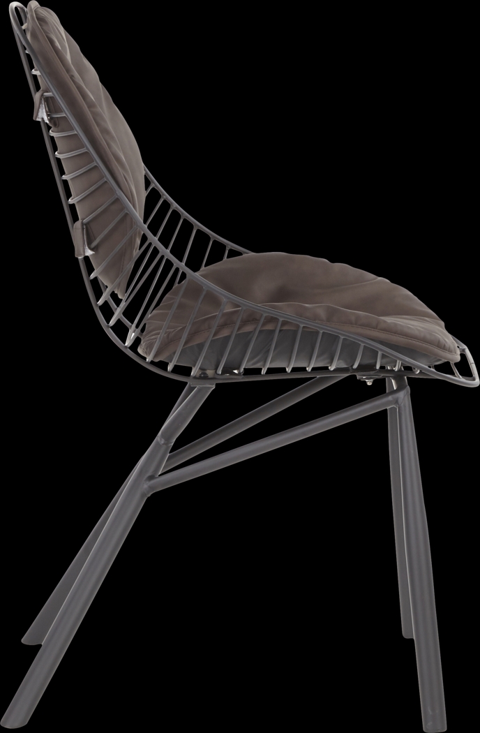 Winnifred Espresso Side Chair, Set of 2 - Thumbnail - Image 3