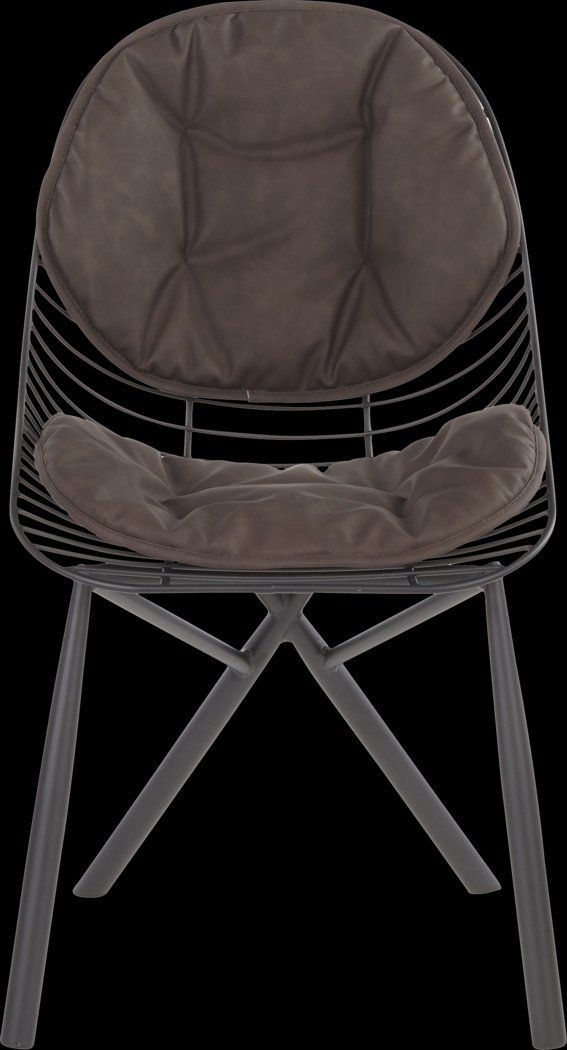 Winnifred Espresso Side Chair, Set of 2 - Thumbnail - Image 6