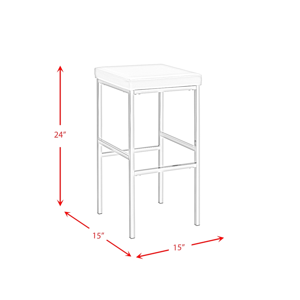 Winnona Chrome Bar Table Set - Thumbnail - Image 15