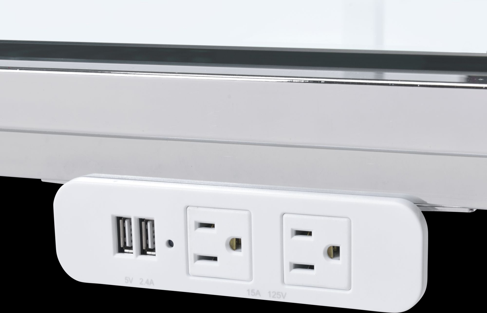 Winnona Chrome Bar Table Set - Thumbnail - Image 7