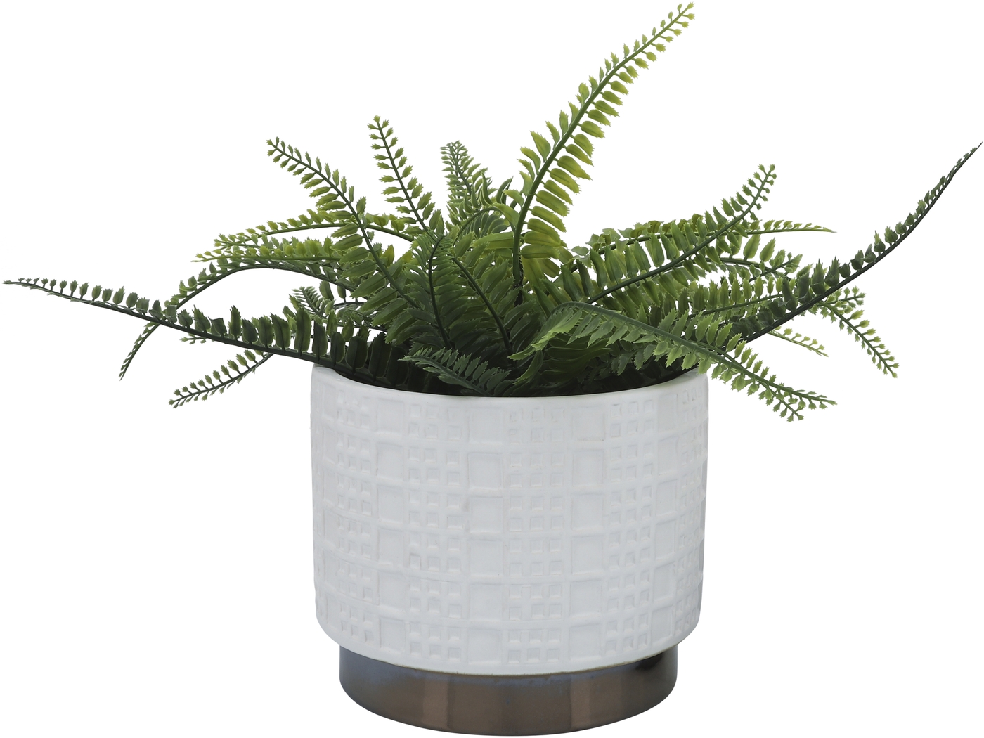 Winoca I White Planter, Set of 2 - Thumbnail - Image 2