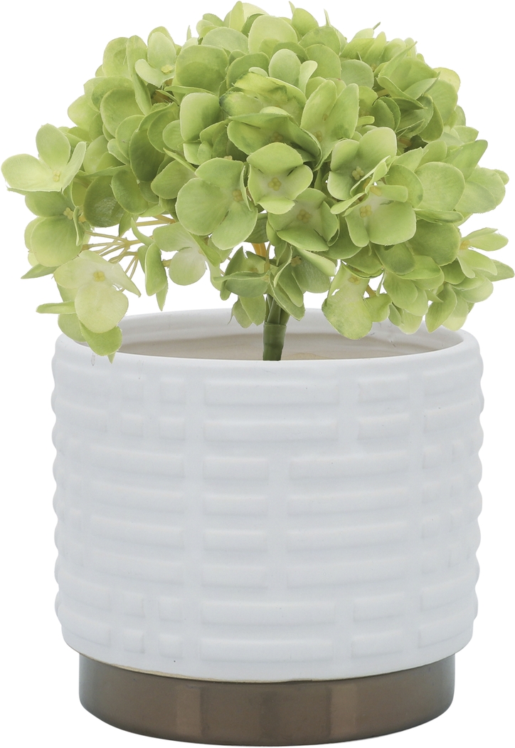 Winoca II White Planter, Set of 2 - Thumbnail - Image 3