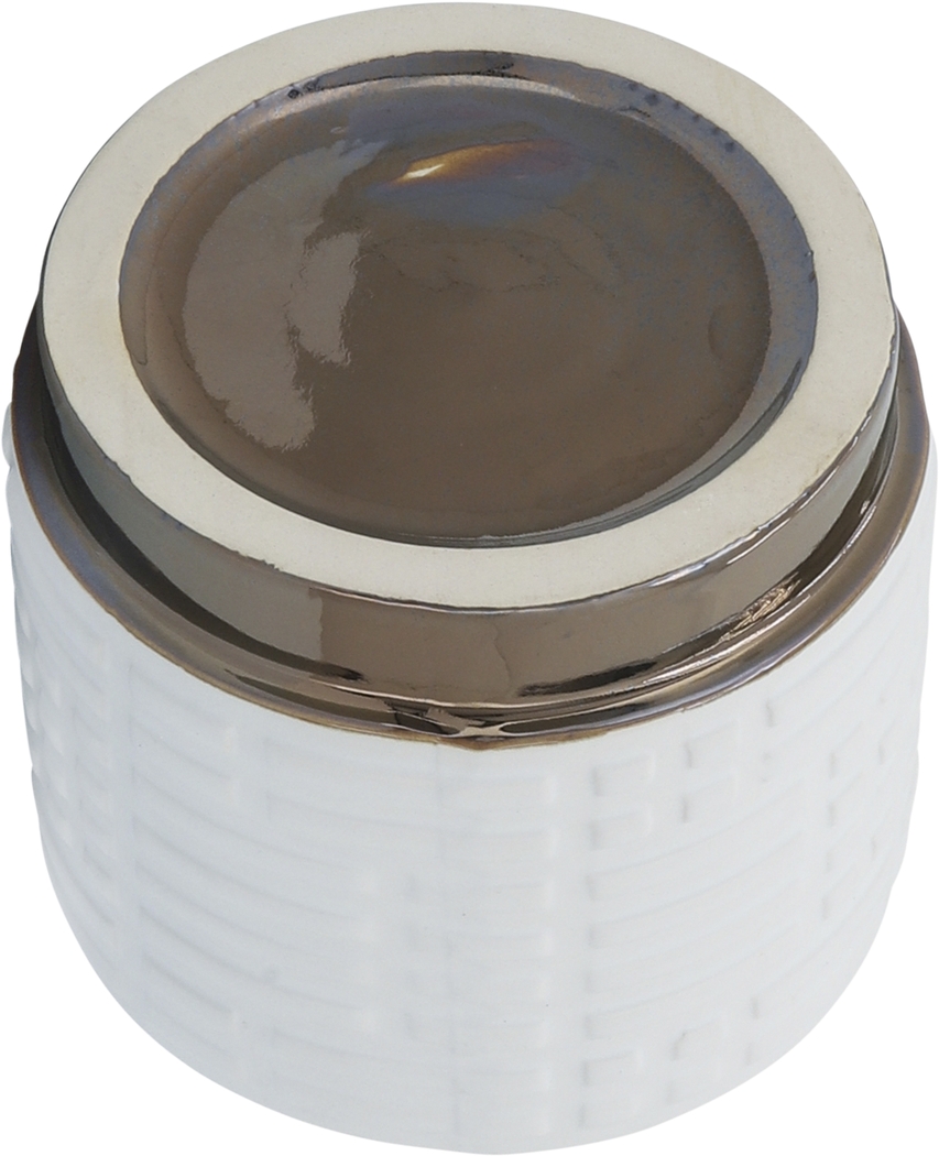 Winoca II White Planter, Set of 2 - Thumbnail - Image 5