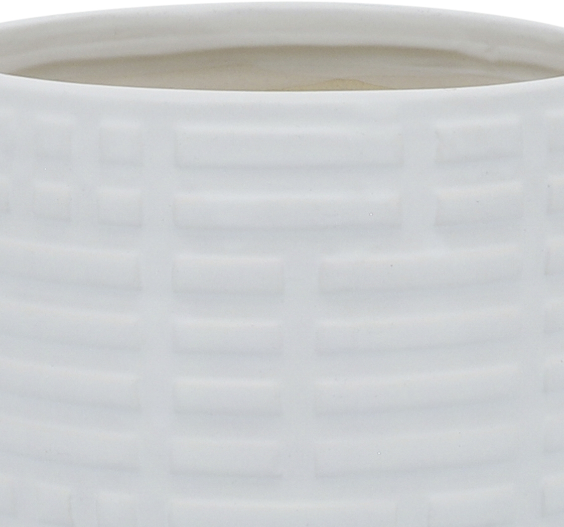 Winoca II White Planter, Set of 2 - Thumbnail - Image 6