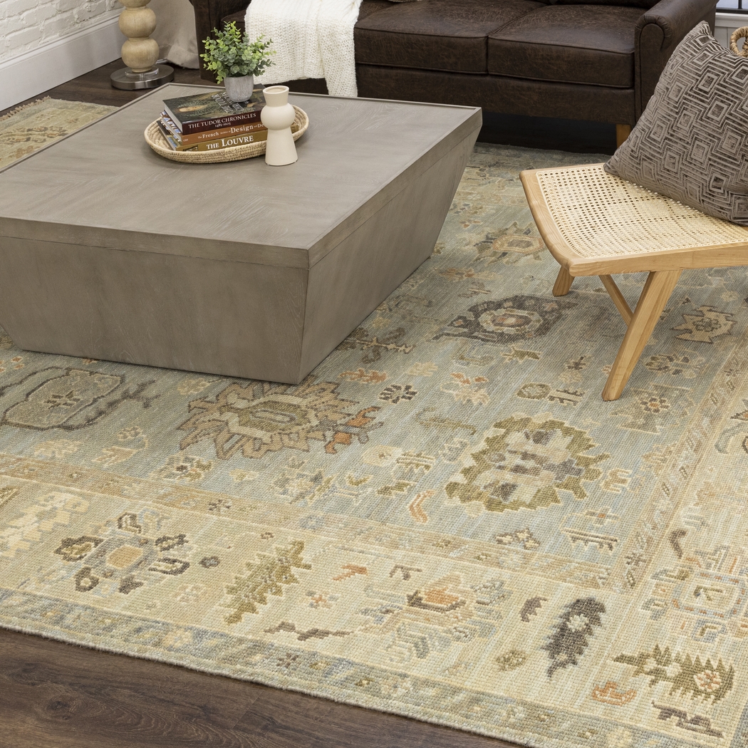 Winphens Blue 6' x 9' Rug - Thumbnail - Image 9