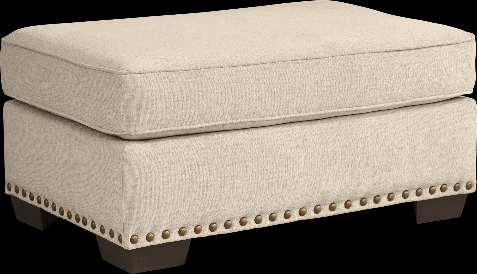 Winsborough Beige Ottoman - Thumbnail - Image 2
