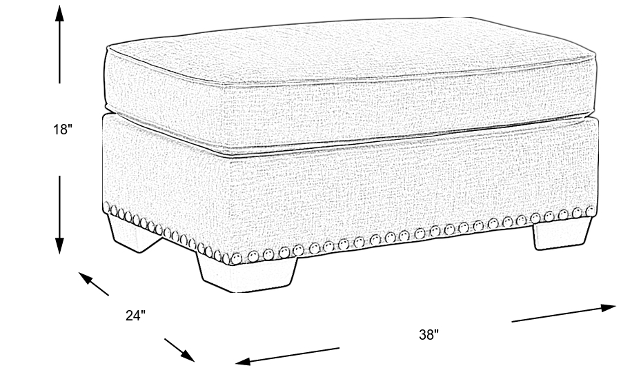 Dimension Image. Please refer to the Dimension Tab on this page for dimension details.