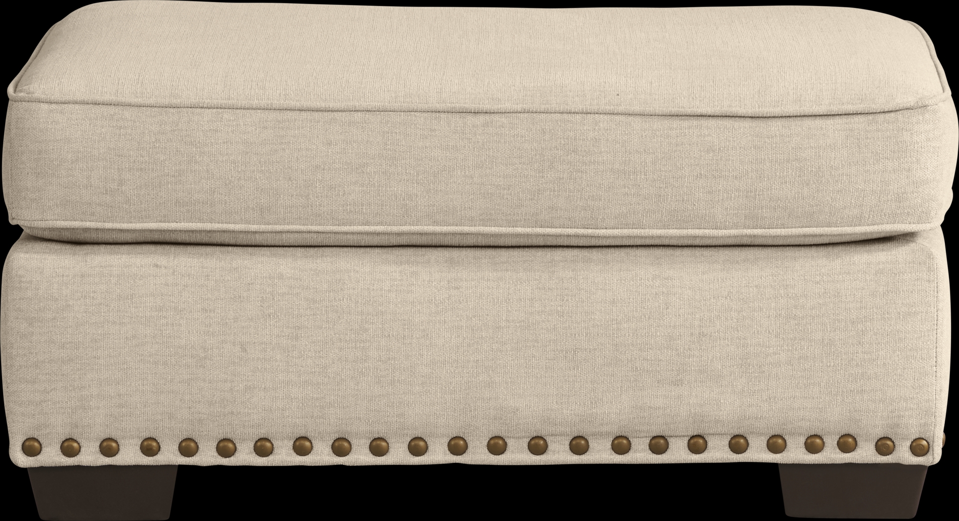 Winsborough Beige Ottoman - Thumbnail - Image 1