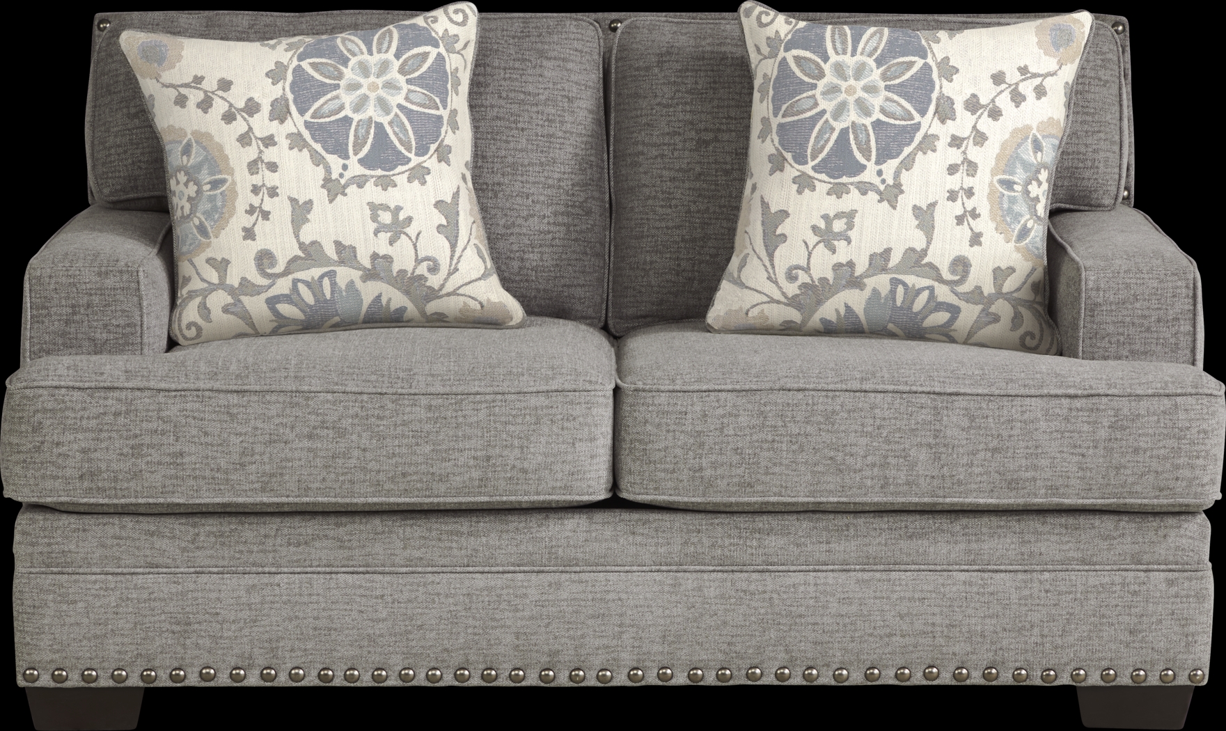 Winsborough Gray 2 Pc Living Room - Thumbnail - Image 3