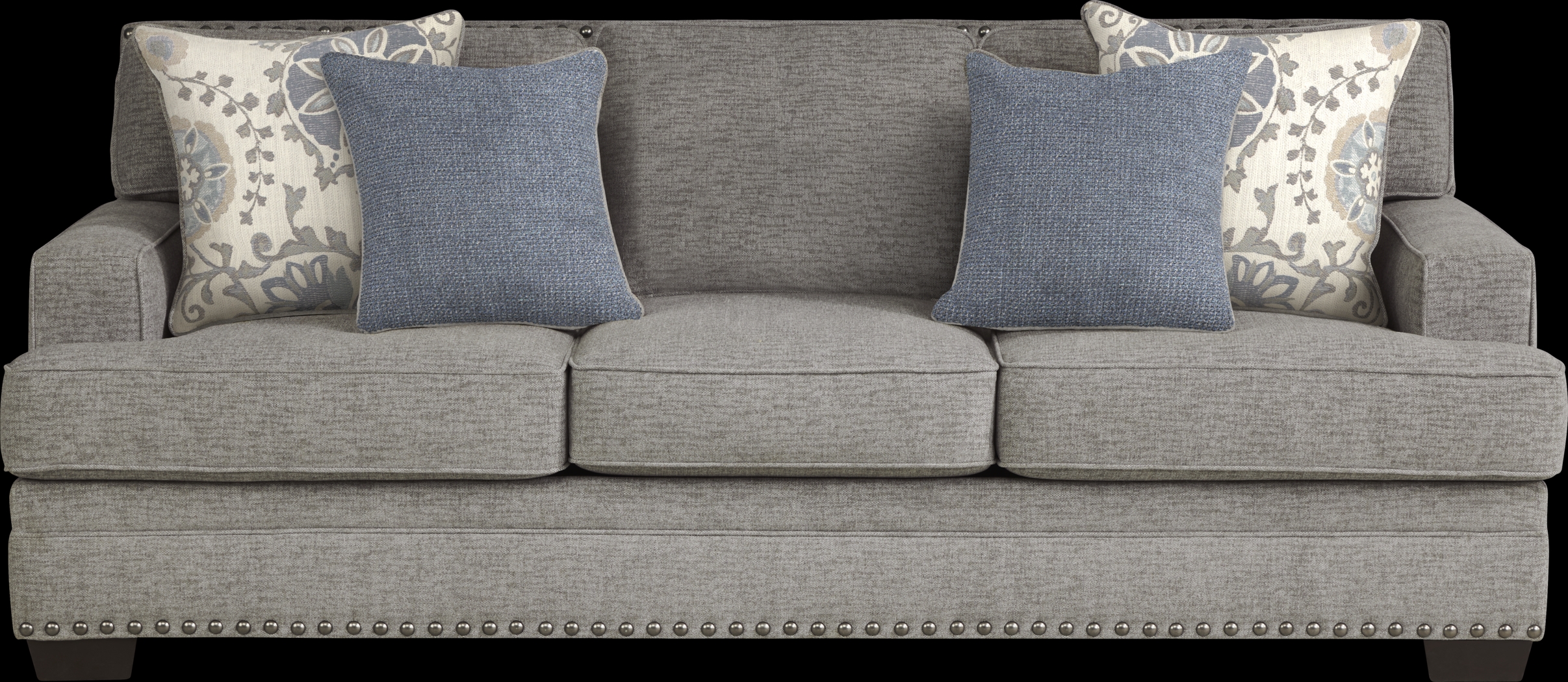 Winsborough Gray 2 Pc Living Room - Thumbnail - Image 2