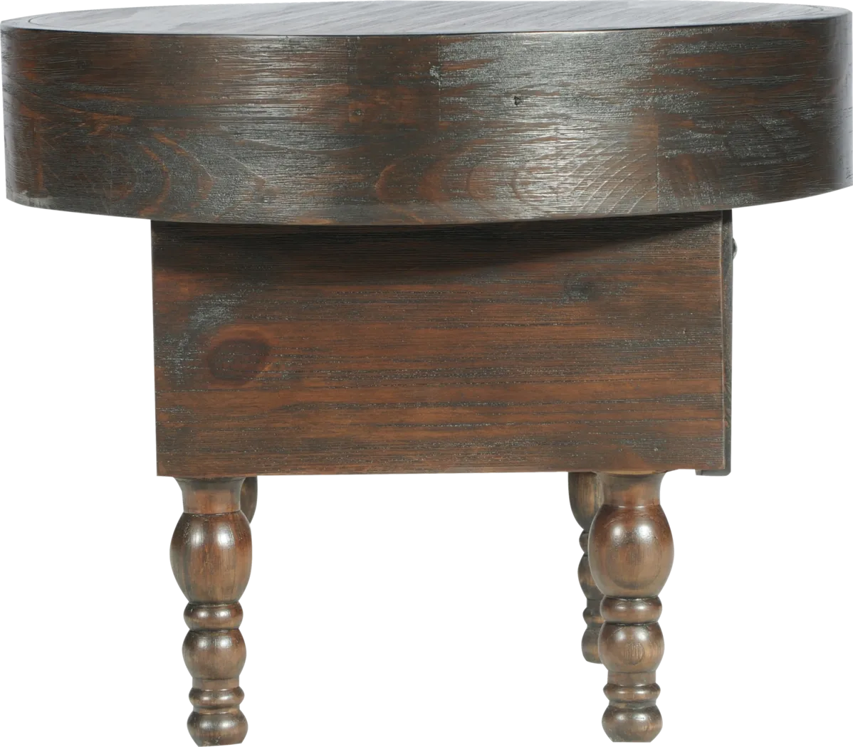 Winsford Brown Accent Table - Thumbnail - Image 4