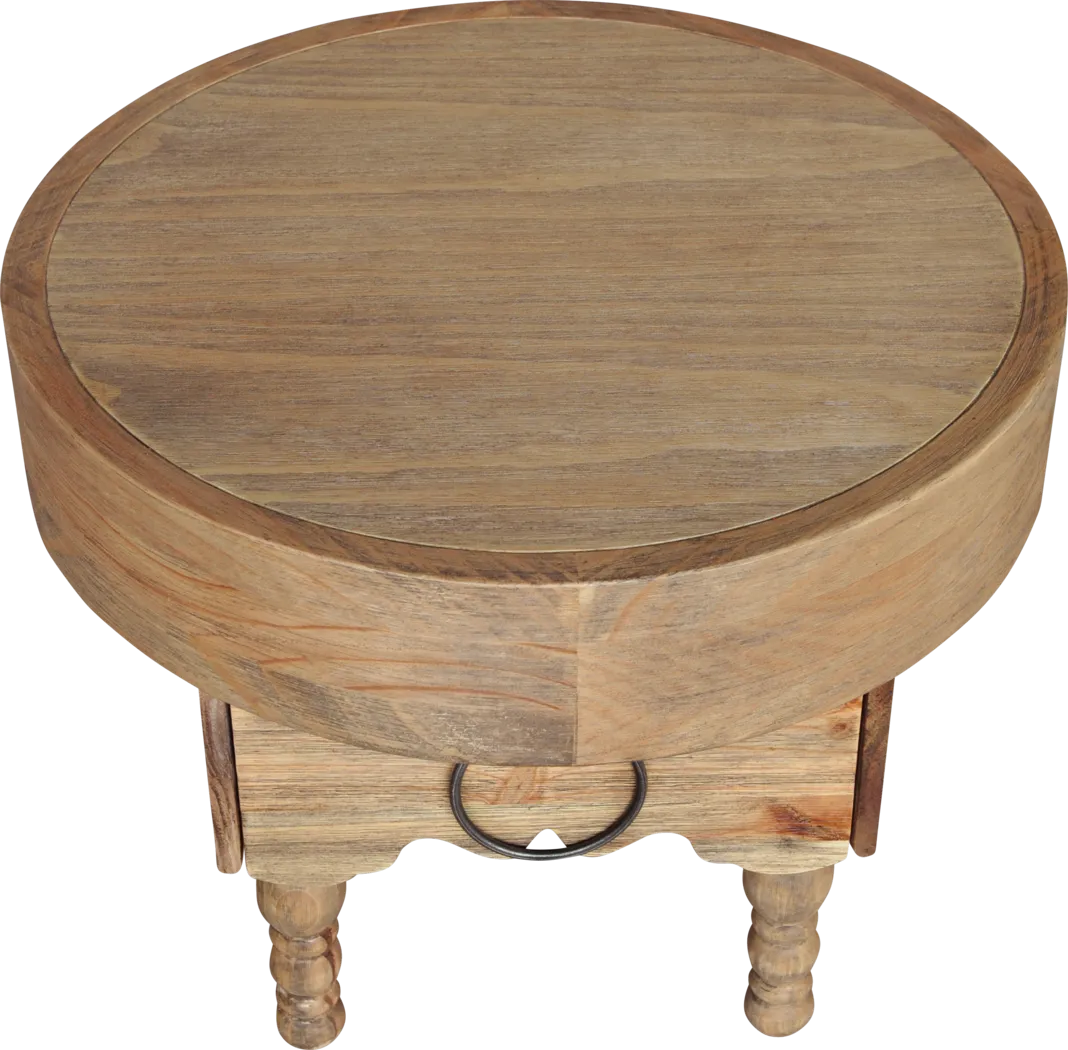 Winsford Natural Accent Table - Thumbnail - Image 4