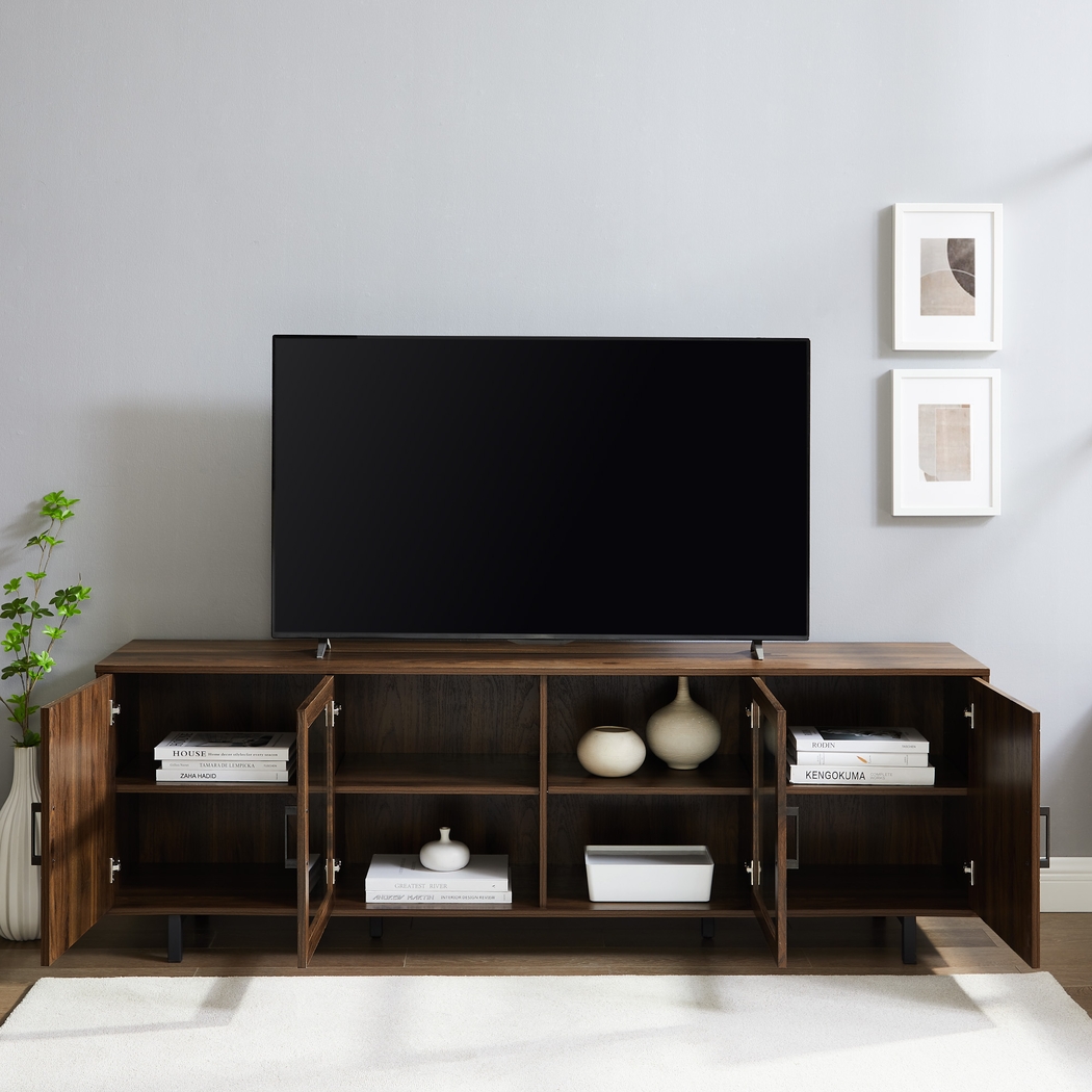 Winsland Walnut 70 in. Console - Thumbnail - Image 6