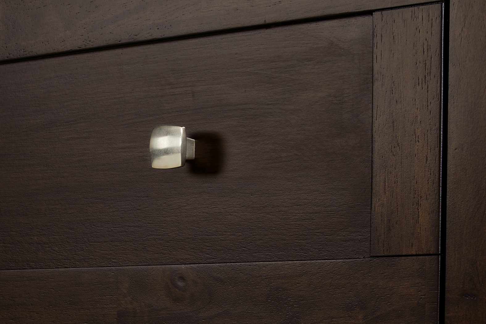 Winslow Brown Cherry Finish Curio - Thumbnail - Image 3