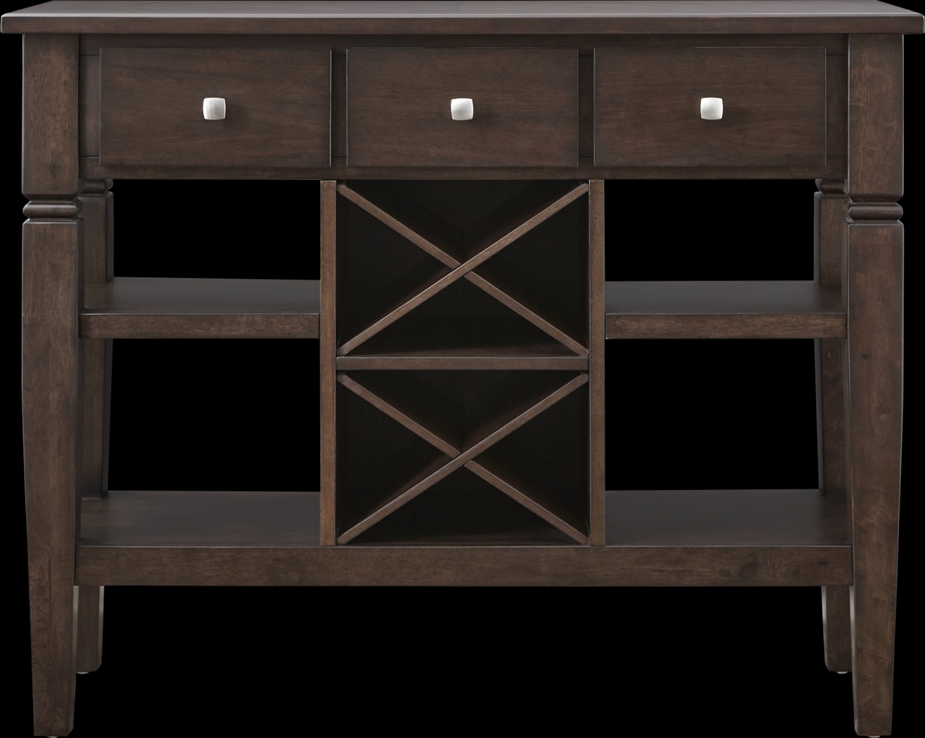 Winslow Brown Cherry Finish Sideboard - Thumbnail - Image 1