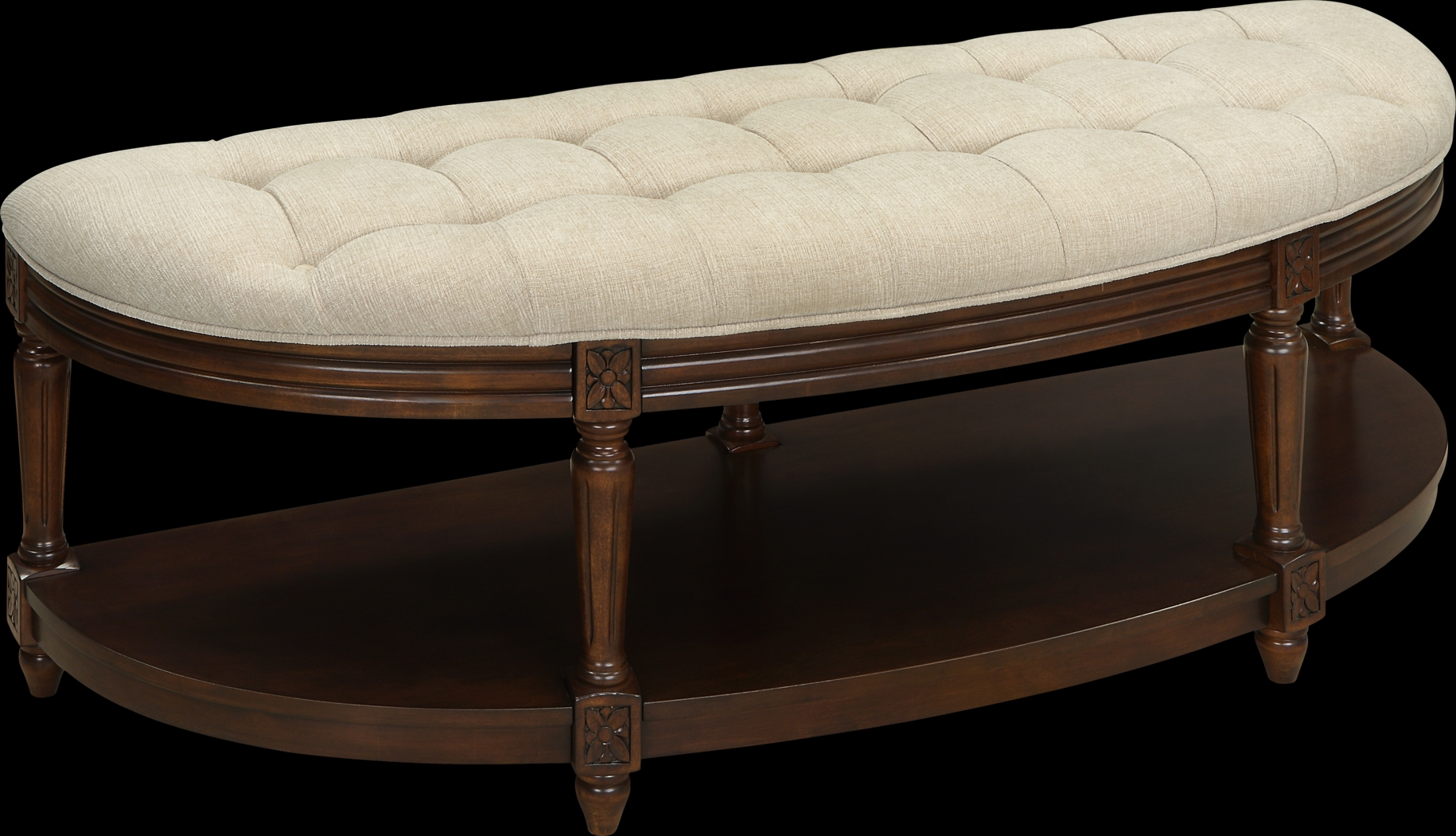 Winslow Place Linen Accent Bench - Thumbnail - Image 2