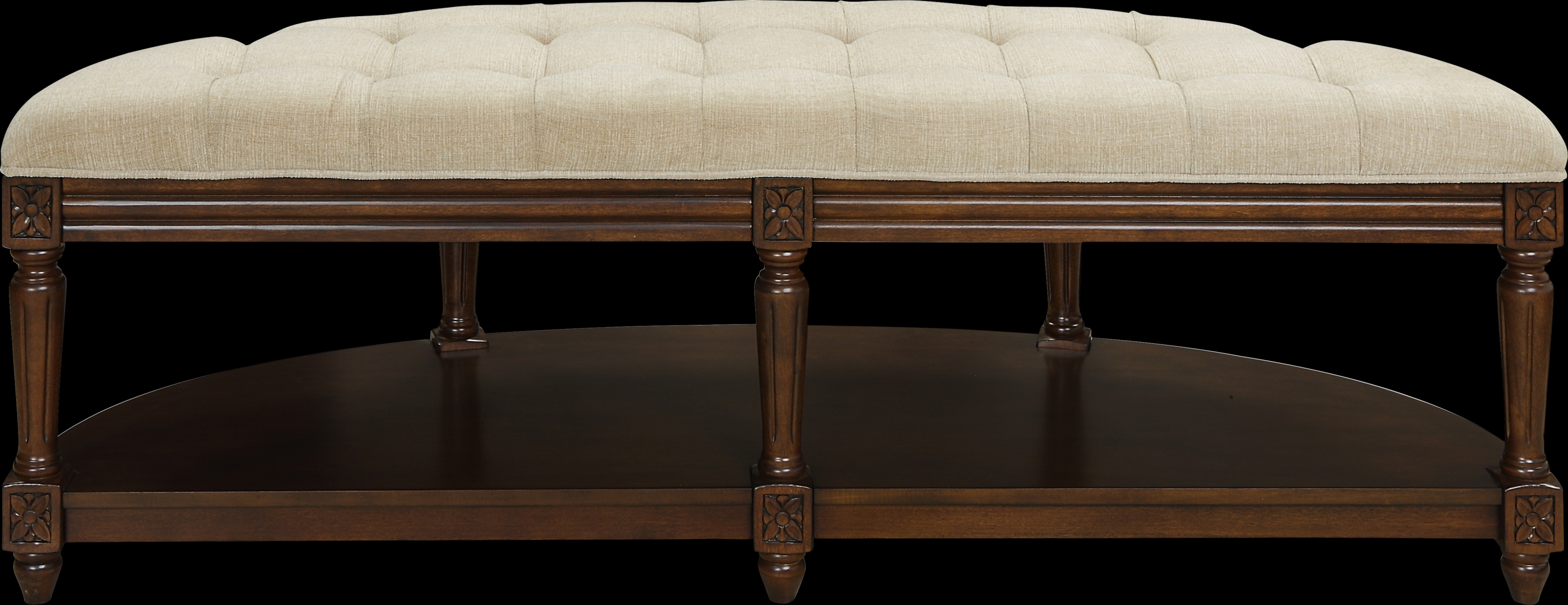 Winslow Place Linen Accent Bench - Thumbnail - Image 3