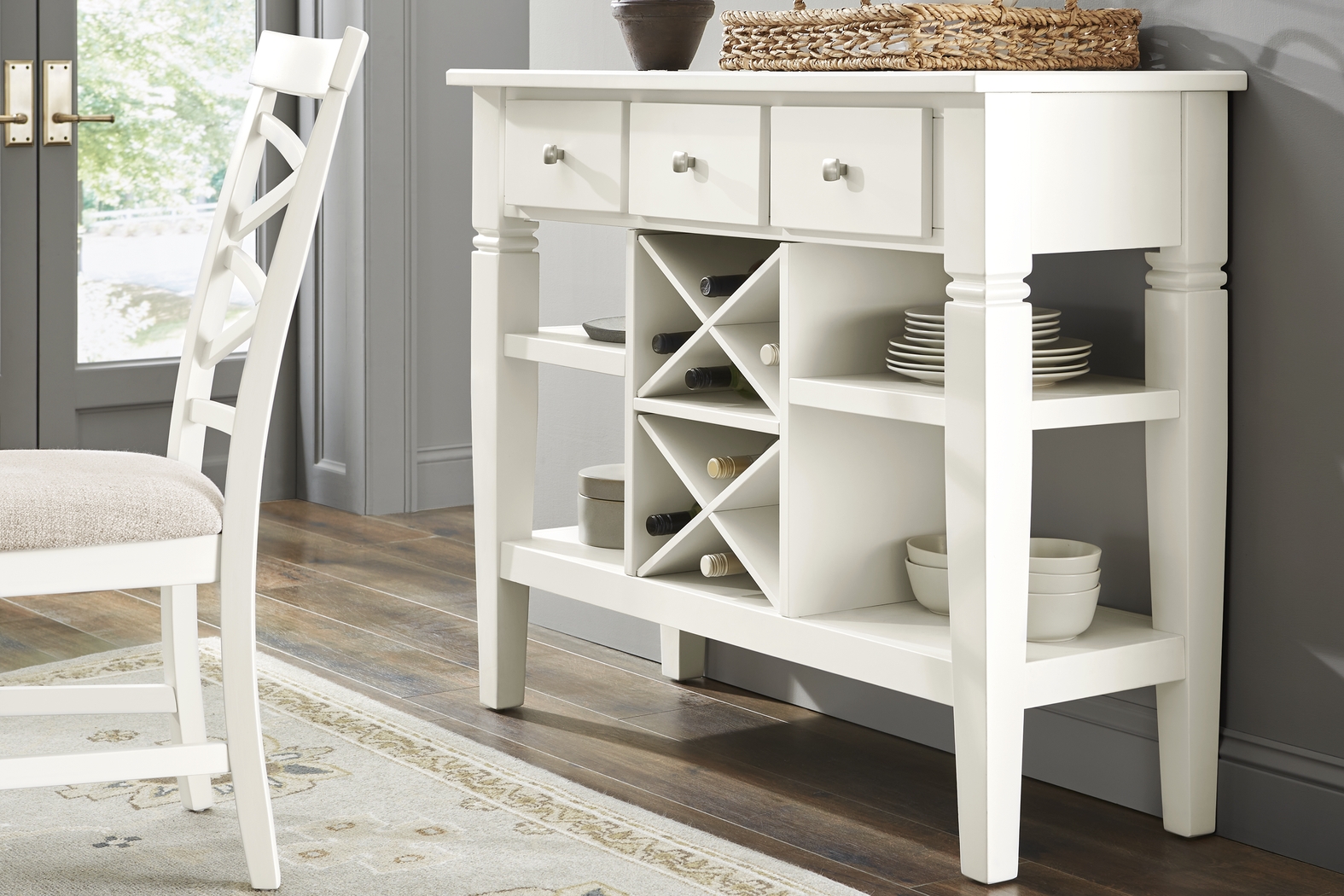 Winslow White Sideboard - Thumbnail - Image 3