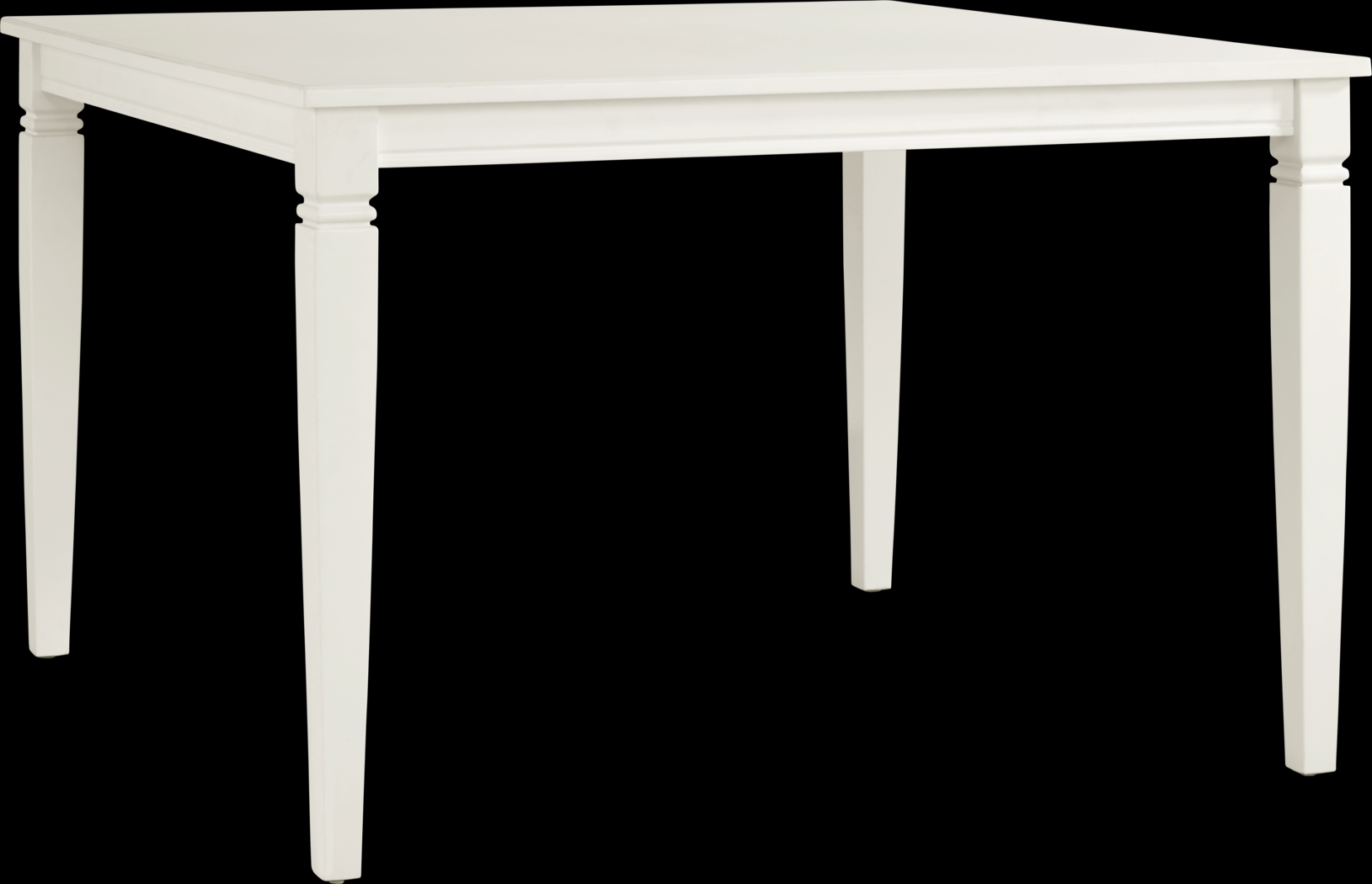 Winslow White Square Counter Height Dining Table - Thumbnail - Image 1