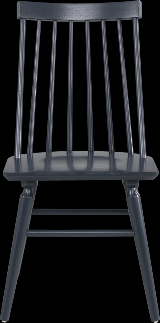 Winsor Natural 5 Pc Rectangle Dining Room with Blue Chairs - Thumbnail - Image 6