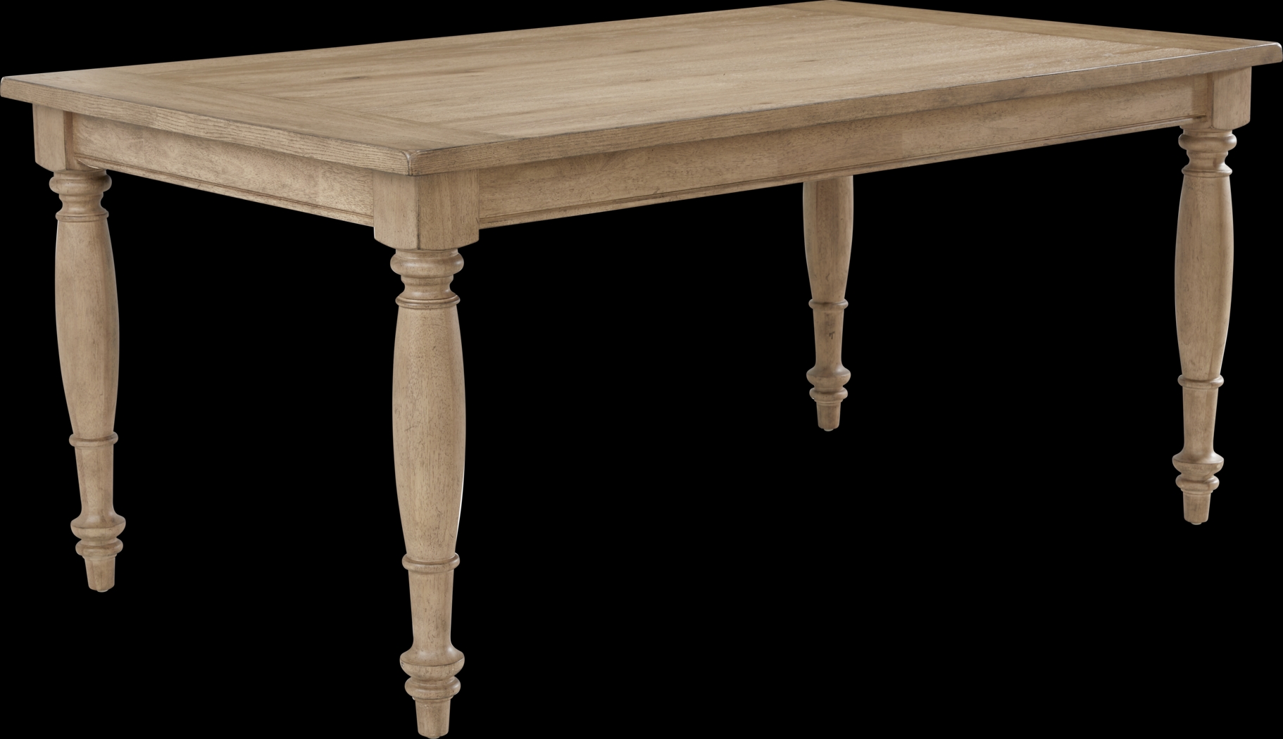 Winsor Natural 5 Pc Rectangle Dining Room with White Chairs - Thumbnail - Image 2