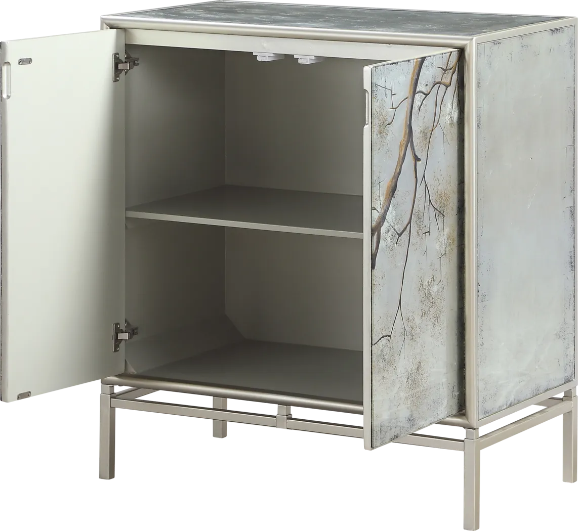 Winter Branch Silver Accent Cabinet - Thumbnail - Image 3