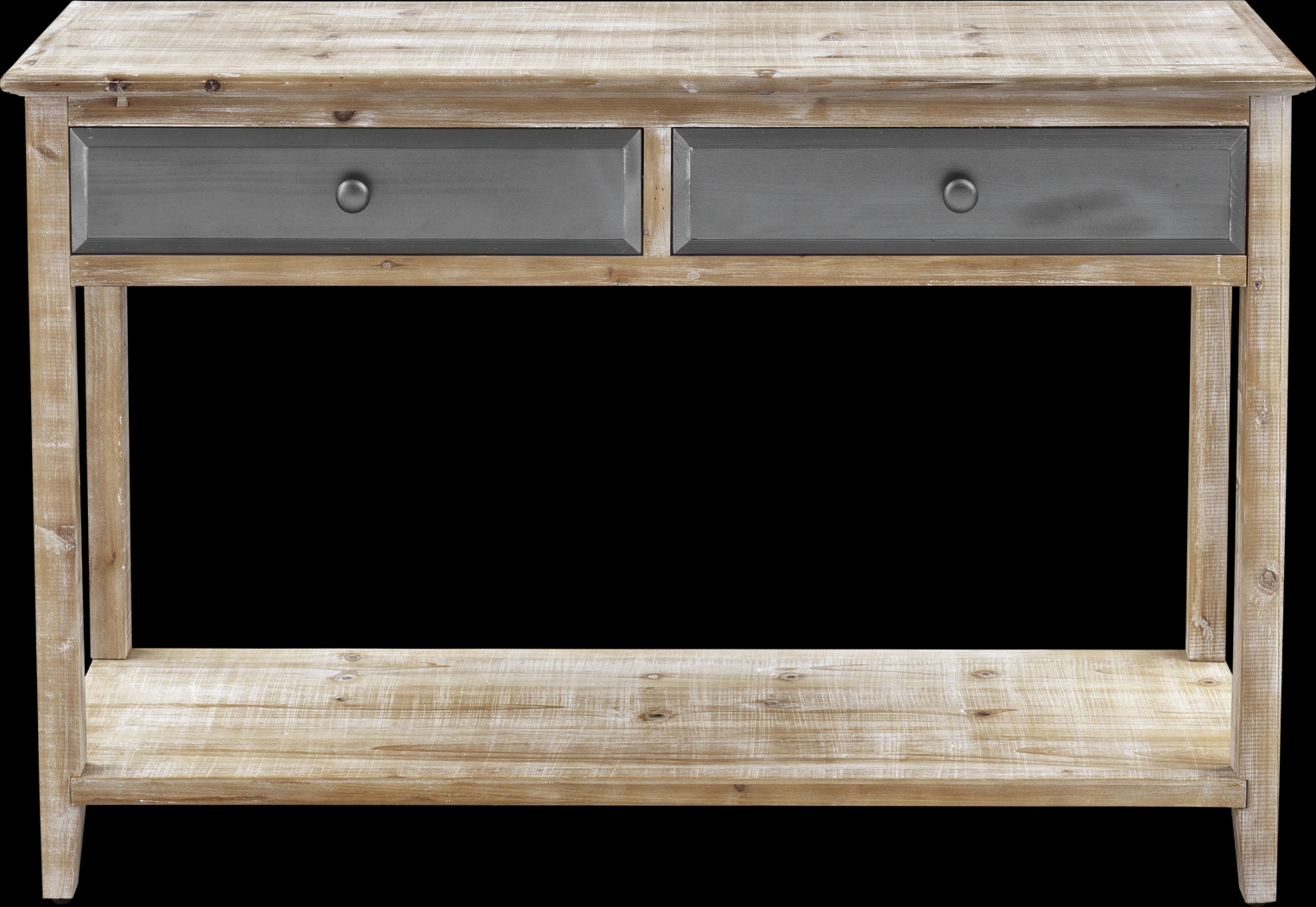Wintergrove White Sofa Table - Thumbnail - Image 2