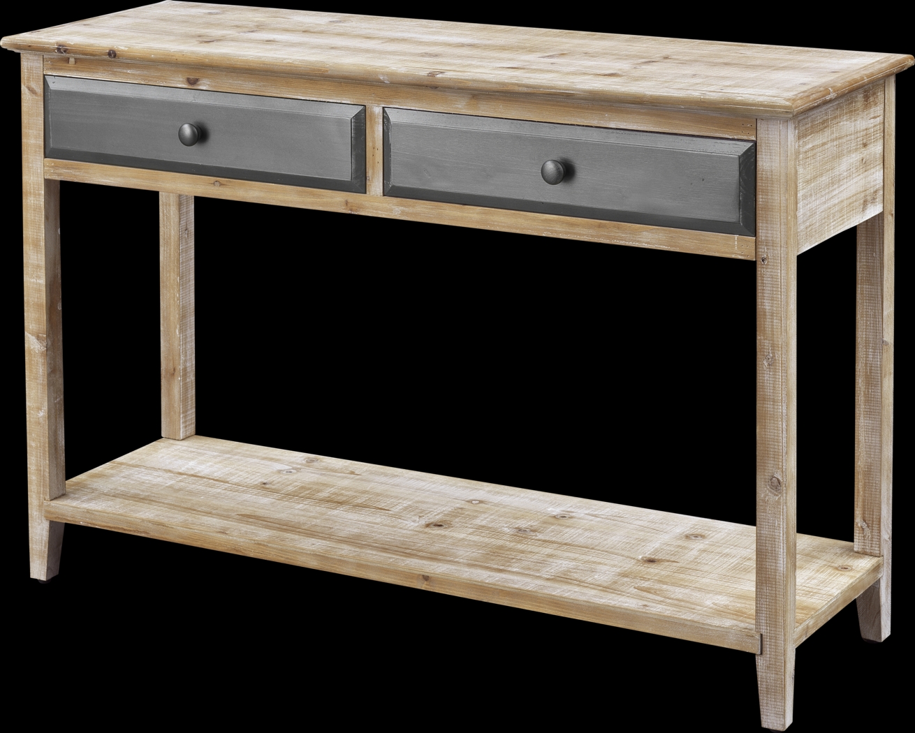 Wintergrove White Sofa Table - Thumbnail - Image 1